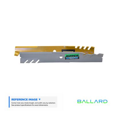 MULCHING Mower Blades: 18" Length,  2.5" Wide (Three Blade System)